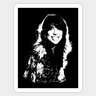 Carly Simon /// Portrait Magnet